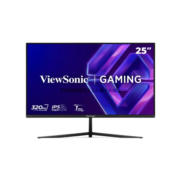 ViewSonic VX2532 25-Inch Full HD SuperClear IPS Gaming Monitor, 320Hz Refresh Rate, 1ms MPRT, FreeSync Premium, G-SYNC Compatible, HDR10, 250 Nits, Dual HDMI 2.1 & DisplayPort 1.4