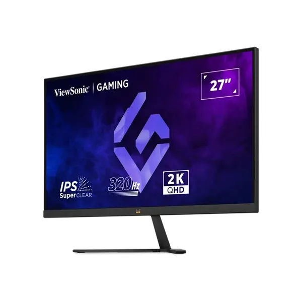 ViewSonic VX2766-2K-PRO-9 27-Inch QHD Gaming Monitor, 2560×1440 Resolution, 320Hz Refresh Rate, High-Speed Competitive Gaming Display, Ultra-Smooth Visual Performance Monitor