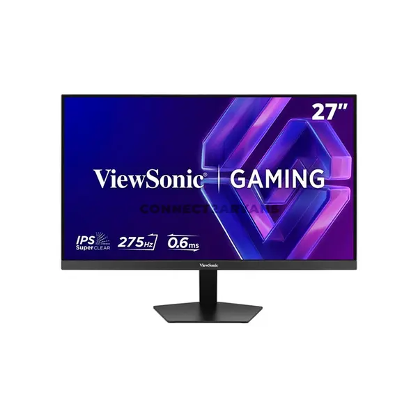 ViewSonic VX27G32A-2K 27-Inch QHD SuperClear IPS Gaming Monitor, 275Hz Refresh Rate, 0.6ms MPRT, FreeSync Premium, G-SYNC Compatible, HDR10, 400 Nits, HDMI 2.1 & DisplayPort 1.4