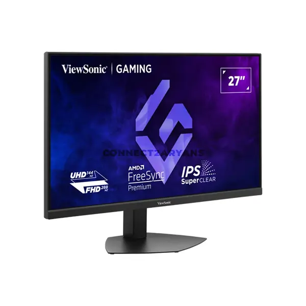 ViewSonic XG2730D-4K 27-Inch Dual Mode IPS Esports Gaming Monitor, 4K UHD 144Hz / Full HD 288Hz, 0.5ms MPRT, FreeSync Premium, G-SYNC Compatible & HDMI 2.1