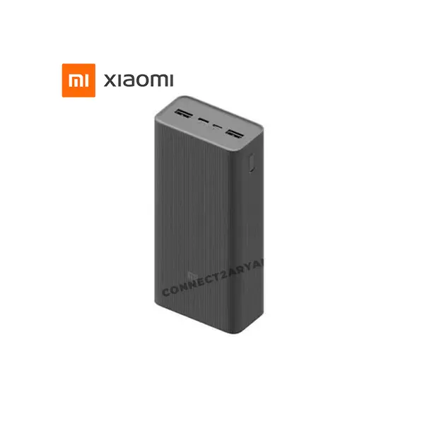 Xiaomi Power Bank 30000mAh 18W BHR9126GL, 30000mAh Fast Charging Portable Power Bank, 18W Multi-Port Portable Charger, Extended Backup Power