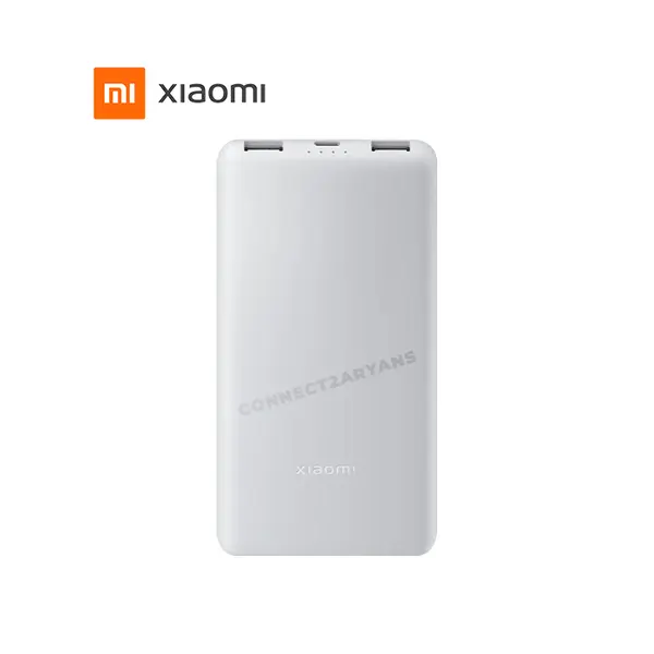 Xiaomi Power Bank 10000mAh 22.5W Lite BHR9350GL, 10000mAh Fast Charging Power Bank, 22.5W Dual Device Portable Charger, Compact Lightweight Power Bank