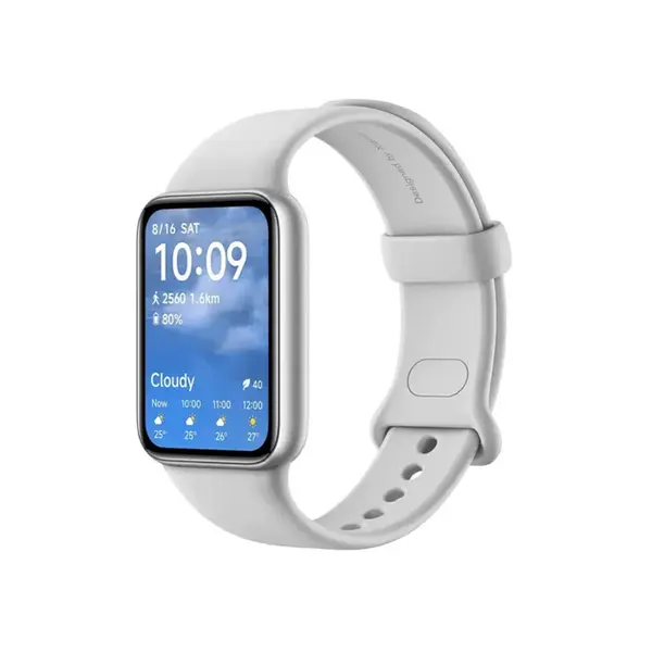 Xiaomi Smart Band 10 Pro White M2552B1, Large AMOLED Display Fitness Tracker, Built-in GPS, Advanced Health Monitoring, Premium Design, Long Battery Life