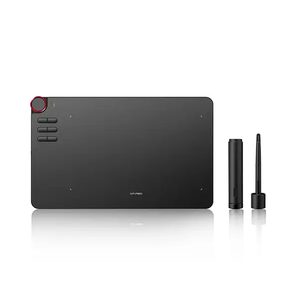 XP-PEN Deco 03 Wireless Graphics Drawing Tablet, 10 × 5.62 Inch Active Area, 8192 Pressure Levels, 2.4GHz Wireless, USB Type-C, Battery-Free Stylus