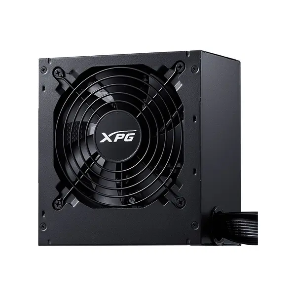 XPG PROBE BRONZE 600B Gaming Power Supply, 600W Output Capacity, 80 PLUS Bronze Certified Efficiency, ATX 2.52 Standard, Non-Modular Cable Design, 120mm Cooling Fan, Reliable Gaming PSU