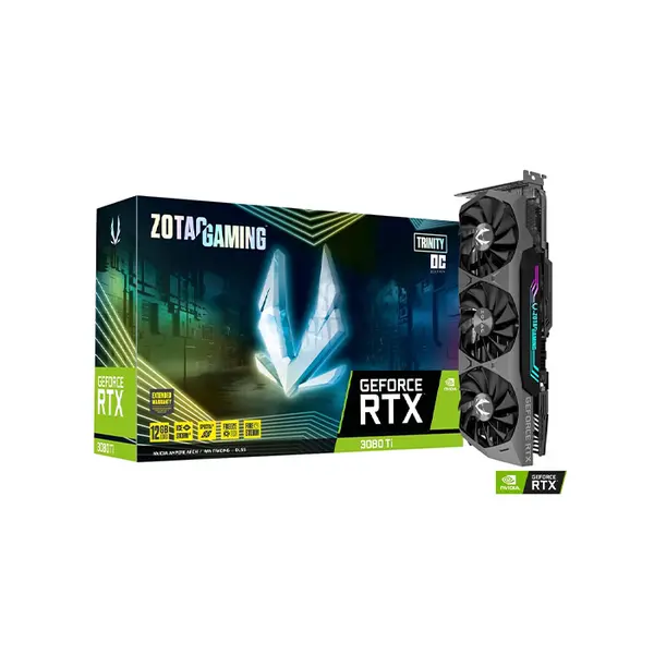 ZOTAC GAMING GeForce RTX 3080 Ti Trinity OC 12GB Graphics Card, 12GB GDDR6X IceStorm Overclocked Triple Fan Gaming GPU