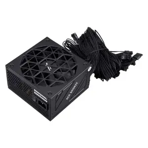 1st Player ACK Bronze 650W Black Power Supply Unit, 80 Plus Bronze Certified Efficiency, Reliable Power Delivery Design, ATX Gaming PSU for Mainstream PC Builds
