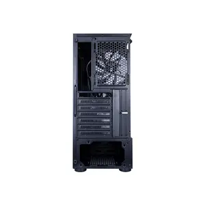 1st Player DK D4 ARGB Gaming Case, Tempered Glass Mid-Tower Chassis, 4 Pre-Installed ARGB Fans, High-Airflow Gaming PC Case with Showcase Design