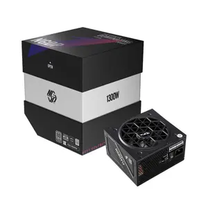 1st Player NGDP Platinum 1300W Black Power Supply, 80 Plus Platinum Certified Efficiency, Fully Modular Cable Design, ATX 3.0 and PCIe 5.0 Ready, High-End Gaming and Workstation PSU