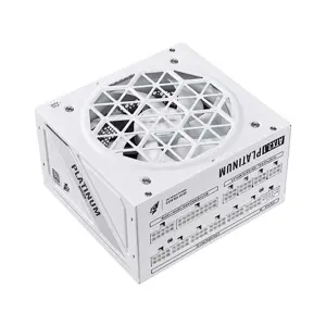 1st Player NGDP Platinum 1300W White Power Supply, 80 Plus Platinum Certified Efficiency, Fully Modular Cable Design, ATX 3.0 and PCIe 5.0 Ready, High-End Gaming and Workstation PSU