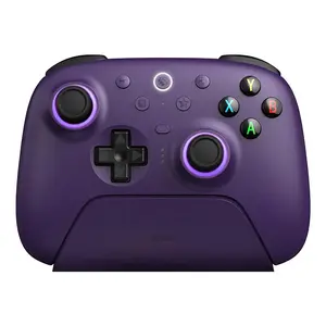 8BitDo Ultimate 2 Wireless Controller for Windows PC, Apple, Steam & Android, 1000Hz Polling Rate, TMR Joysticks, Purple Wireless Gaming Controller