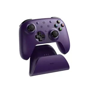 8BitDo Ultimate 2 Wireless Controller for Windows PC, Apple, Steam & Android, 1000Hz Polling Rate, TMR Joysticks, Purple Wireless Gaming Controller