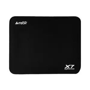 A4Tech AP-20S Mouse Pad, 800 x 300 x 2mm Extended Surface Area, Smooth Cloth Surface, Anti-Slip Rubber Base, Large Desk Mat, Black Edition