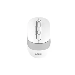 A4Tech FB10CS Bluetooth & 2.4GHz Wireless Rechargeable Silent Click Mouse, 2000 DPI Adjustable Optical Sensor, Multi-Device Connectivity, USB Type-C Charging, Dual Wireless Mode