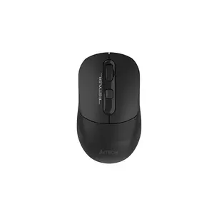 A4Tech FB10CS Bluetooth & 2.4GHz Wireless Rechargeable Silent Click Mouse, 2000 DPI Adjustable Optical Sensor, Multi-Device Connectivity, USB Type-C Charging, Dual Wireless Mode