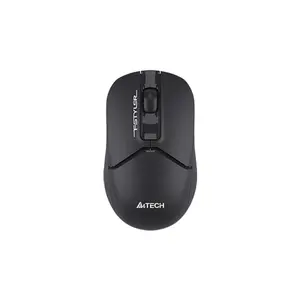 A4Tech FB12S Bluetooth & 2.4GHz Wireless Silent Click Mouse, 1200 DPI Optical Sensor, Multi-Device Connectivity, 4-Way Smart Wheel, Symmetrical Ergonomic Design