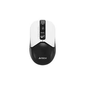 A4Tech FB12S Bluetooth & 2.4GHz Wireless Silent Click Mouse, 1200 DPI Optical Sensor, Multi-Device Connectivity, 4-Way Smart Wheel, Symmetrical Ergonomic Design