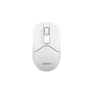 A4Tech FB12S Bluetooth & 2.4GHz Wireless Silent Click Mouse, 1200 DPI Optical Sensor, Multi-Device Connectivity, 4-Way Smart Wheel, Symmetrical Ergonomic Design
