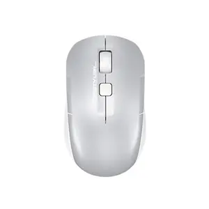 A4Tech FB26CS Air2 Backlit Bluetooth & 2.4GHz Wireless Rechargeable Mouse, 2400 DPI 4-Level Adjustable Sensor, Air Mouse Function, Silent Click Technology