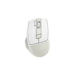 A4Tech FB45CS Air2 Bluetooth & 2.4GHz Wireless Rechargeable Silent Click Mouse, 2400 DPI 4-Level Adjustable Sensor, Air Mouse Function, Multi-Device Connectivity