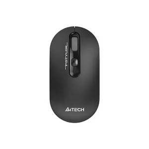 A4Tech FG20S Silent Click Wireless Mouse, 2000 DPI 4-Level Adjustable Optical Sensor, 2.4GHz Wireless Connectivity, 16-in-One Gesture Support, Ergonomic Symmetrical Design
