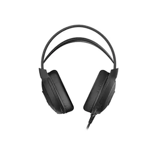 A4Tech FH300U USB Gaming Headset, Noise Cancelling Microphone, Neon Backlit Design, 50mm Speaker Drivers, USB Connectivity, Over-Ear Gaming Headset, Black Edition