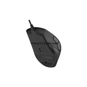 A4Tech FM45S Air Silent Click Wired Optical Mouse, Dual-Function Desk + Air Control, 2400 DPI 4-Level Adjustable Sensor, 1000Hz Adjustable Report Rate, 7 Programmable Buttons, Stone Grey Edition