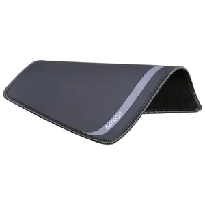 A4Tech FP20 Mouse Pad Black, 250 x 200 x 2mm Surface Area, Anti-Slip Rubber Base, Smooth Cloth Surface, Durable Edge Design
