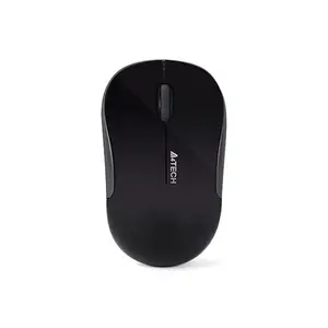 A4Tech G3-300NS Silent Click Wireless Mouse Black, 1000 DPI Optical Sensor, 2.4GHz Wireless Connectivity, Power Saving Technology, Ergonomic Symmetrical Design