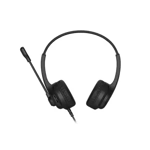 A4Tech HS-8i Stereo Headset, Noise Cancelling Microphone, 40mm Speaker Drivers, 3.5mm Audio Connectivity, Adjustable Headband, Lightweight Design