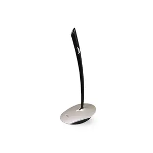 A4Tech MI-10 Desktop Stand Microphone, Omni-Directional Voice Pickup, 3.5mm Gold-Plated Plug, Adjustable Gooseneck Design, On/Off Mute Switch