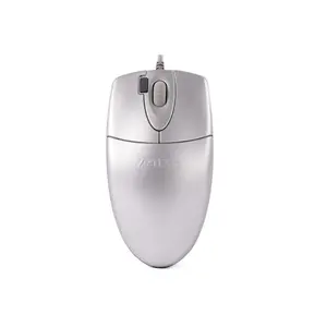 A4Tech OP-620DS 2X Silent Click Wired Optical Mouse, 1200 DPI Optical Sensor, 2X Double-Click Button, 4-Way Smart Wheel, 5 Million Click Lifecycle, USB Connectivity