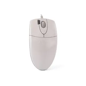 A4Tech OP-620DS 2X Silent Click Wired Optical Mouse, 1200 DPI Optical Sensor, 2X Double-Click Button, 4-Way Smart Wheel, 5 Million Click Lifecycle, USB Connectivity