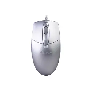 A4Tech OP-720S Silent Click Wired Optical Mouse, 1200 DPI Optical Sensor, 4-Way Smart Wheel, 8-in-One Gesture Support, 5 Million Click Lifecycle, USB Connectivity