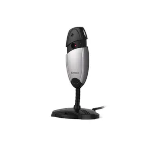A4Tech PK-635G Anti-Glare Webcam, VGA 640×480 Resolution, Built-In Microphone, 52° Viewing Angle, Fixed Focus Lens, USB Plug-and-Play Webcam