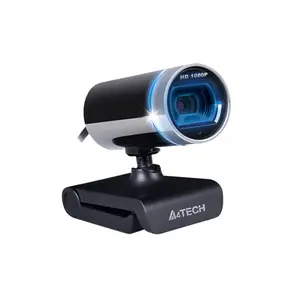 A4Tech PK-910H Full HD 1080P Webcam, 1920×1080 Resolution, Built-In Noise Reduction Microphone, 70° Viewing Angle, USB Plug-and-Play Webcam
