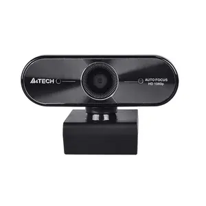 A4Tech PK-940HA Full HD 1080P Auto Focus Webcam, 1920×1080 Resolution, Auto Focus Glass Lens, 75° Wide Viewing Angle, Built-In Digital Microphone, USB Webcam