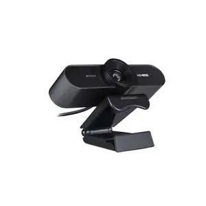 A4Tech PK-980HA Full HD 1080P Auto Focus Webcam, 1920×1080 Resolution, Dual Digital HD Microphones, 90° Wide Viewing Angle, Auto Focus Glass Lens, USB Webcam