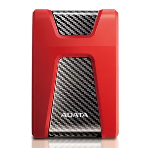 ADATA HD650 4TB External Hard Drive Black, USB 3.2 Gen1 Portable HDD, Triple-Layer Shock Protection, Scratch Resistant Durable Design