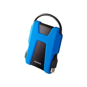 ADATA HD680 2TB External Hard Drive Black/Blue/Red, USB 3.2 Gen1 Portable HDD, Military-Grade Shock Protection, Scratch Resistant Design