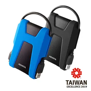 ADATA HD680 2TB External Hard Drive Black/Blue/Red, USB 3.2 Gen1 Portable HDD, Military-Grade Shock Protection, Scratch Resistant Design