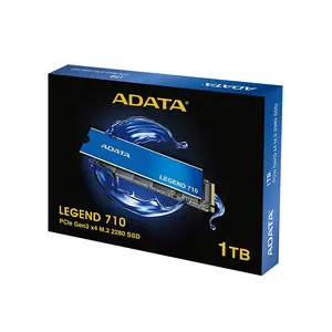 ADATA LEGEND 710 1TB PCIe Gen3 x4 M.2 2280 NVMe SSD, 2400MB/s Read Speed, 1800MB/s Write Speed, 3D NAND Flash, SLC Caching