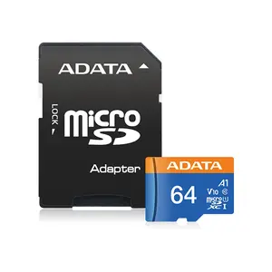 ADATA Premier microSDHC/SDXC UHS-I U1 V10 A1 Memory Card, Up to 100MB/s Read Speed, Class 10 Mobile Storage Card with SD Adapter