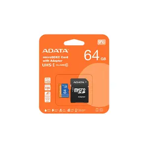 ADATA Premier microSDHC/SDXC UHS-I U1 V10 A1 Memory Card, Up to 100MB/s Read Speed, Class 10 Mobile Storage Card with SD Adapter