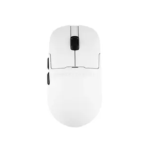 AJAZZ AJ159 APEX Wireless Gaming Mouse, PAW3950 Sensor, 30000 DPI Up to 42000 DPI, Tri-Mode Bluetooth 5.0 2.4GHz & USB-C Wired, 8000Hz Wireless Polling Rate, RGB Magnetic Charging Dock with Customizable Display, 400mAh Battery, 100 Million Clicks & 5