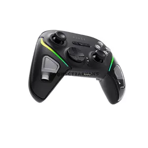 AJAZZ GP100 PRO Black Wireless Gaming Controller with Charging Dock, Hall Effect Joysticks & Triggers, Tri-Mode 2.4GHz Bluetooth & Wired Connectivity, 1000mAh Battery, Turbo & Vibration, Gamepad for PC, Nintendo Switch, Android & iOS