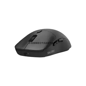 AJAZZ NJ07 MC Lightweight Wireless Gaming & Office Mouse, PAW3311 Sensor, 300mAh Battery, 67g Lightweight Design, Black & White Color Options