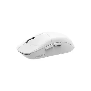 AJAZZ NJ07 MC Lightweight Wireless Gaming & Office Mouse, PAW3311 Sensor, 300mAh Battery, 67g Lightweight Design, Black & White Color Options