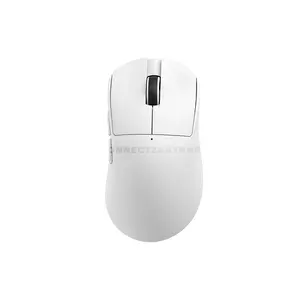 AJAZZ NJ08 MC Wireless Gaming Mouse, 300mAh High-Capacity Battery, 6-Level Adjustable DPI, Ergonomic Right-Handed Design, Black & White Color Options