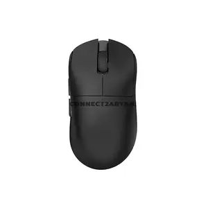 AJAZZ NJ08 MC Wireless Gaming Mouse, 300mAh High-Capacity Battery, 6-Level Adjustable DPI, Ergonomic Right-Handed Design, Black & White Color Options